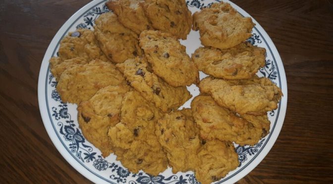 Lovina’s daughter, Elizabeth, shares pumpkin treats as temperatures drop